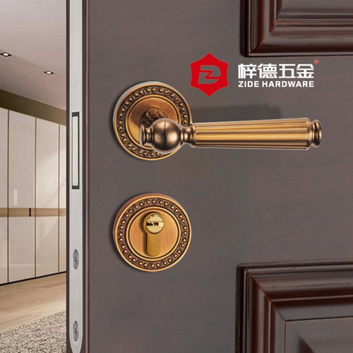 鋅合金分體門鎖80225