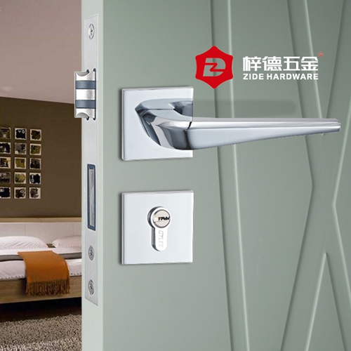 鋅加鋁分體木門門鎖605903B