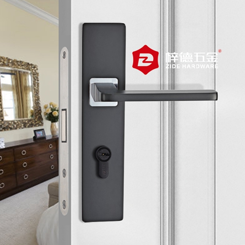 鋅合金一體木門門鎖86868