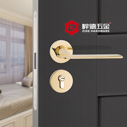 鋅合金分體磁吸靜音門鎖